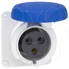 Imagem de PratiKa socket - screw - straight - 32A - 2P + E - 200...250 V AC - panel