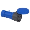 Imagem de PratiKa wander socket - straight - 32 A - 2P + E - 200...250 V AC - IP67