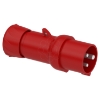 Imagem de PratiKa wander plug - straight - 16 A - 2P + E - 380...415 V AC - IP44