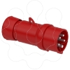 Imagem de PratiKa wander plug - straight - 16 A - 3P + N + E - 380...415 V AC - IP44