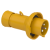 Imagem de PratiKa wander plug - straight - 32 A - 2P + E - 100...130 V AC - IP67