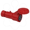 Imagem de PratiKa wander socket - straight - 16 A - 3P + E - 380...415 V AC - IP67
