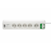 Imagem de Essential SurgeArrest da APC 5 saidas com carregador USB de 2 portas de 5V 24A 230V Alemanha