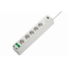 Imagem de Essential SurgeArrest da APC 5 saidas com carregador USB de 2 portas de 5V 24A 230V Alemanha