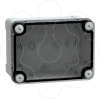 Imagem de PC box IP66 IK08 RAL7035 Int.H150W105D80 Ext.H164W121D87 Transp.cover H20