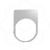 Imagem de Metallic legenda plate