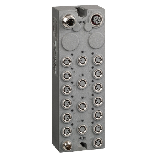 Imagem de expansion block - TM7 - IP67 - 16 DI/DO - 24V DC - 0.5 A - M8 connector
