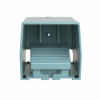 Imagem de Interruptor de pedal unico XPE-M - IP66 - com tampa - metalico - azul - 2 NC + 2 NO
