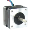Imagem de Motor 2 fase de passo   N.m 007   eixo O5mm   L = 26 milimetros   sem travao   0.75A