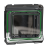Imagem de Mureva Styl - Adaptador com tampa Nova Unica - IP44 - Cinzento