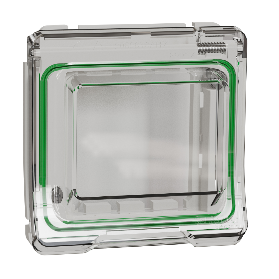 Imagem de Adaptador com tampa Unica IP44 Branco