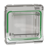 Imagem de Adaptador com tampa Unica IP44 Branco