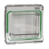 Imagem de Adaptador com tampa Unica IP44 Branco