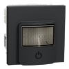 Imagem de Nova Unica - Sensor de movimento Wiser com interruptor - 10A - Antracite