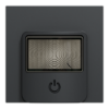 Imagem de Nova Unica - Sensor de movimento Wiser com interruptor - 10A - Antracite
