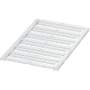 Imagem de MARKING CARD FLAT WITH 6 STRIPS 5MM UNPRINTED 72 CHARACTERS WHIT