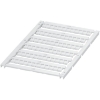 Imagem de MARKING CARD FLAT WITH 6 STRIPS 5MM UNPRINTED 72 CHARACTERS WHIT