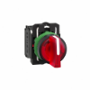 Imagem de Interruptor selector iluminado vermelho - o 22-3 posicoesicao - 24 v - 1 no + 1 nc
