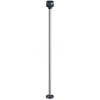 Imagem de Placa de fixacao com poste de aluminio de 800 mm para iluminacao de torre modular preto   o60