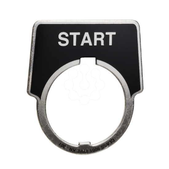 Imagem de Push button legend plate 30 mm Type-K/SK series