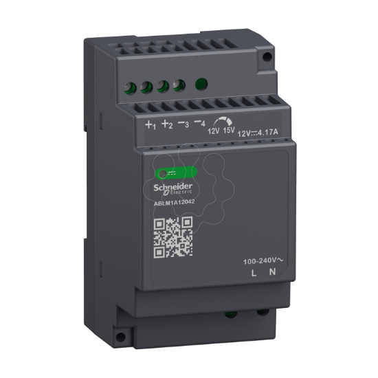 Imagem de Fonte de alimentacao regulada 100 240v ac 12v 4.2 a monofasico modular