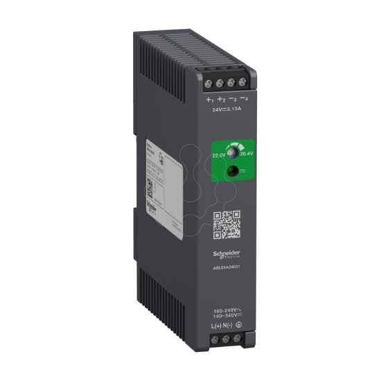 Imagem de Fonte de alimentacao regulada 100 240v ac 24v 3.1 a monofasico optimizado