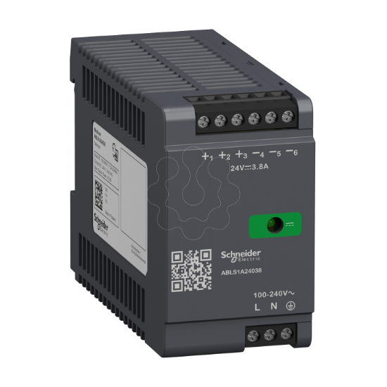 Imagem de Fonte de alimentacao regulada 100 240v ac 24v 3.8 a monofasico optimizado