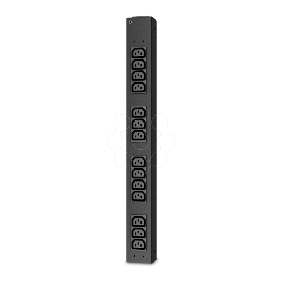 Imagem de PDU DE BASTIDOR BASICO MEIA ALTURA 100 240V/20A 220 240V/16A 14 C13