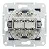 Imagem de Asfora   double Data socket   RJ45 cat5e UTP wo frame anthracite