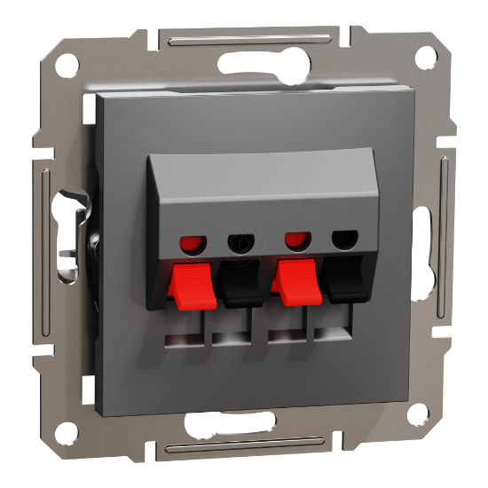 Imagem de Asfora loudspeaker socket anthracite