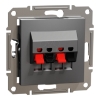 Imagem de Asfora loudspeaker socket anthracite