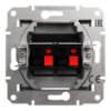 Imagem de Asfora loudspeaker socket anthracite