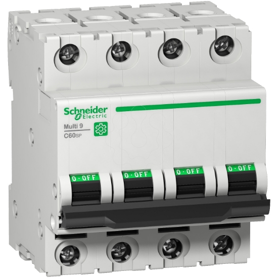 Imagem de Multi9 - C60SP - MCB - 4P - 63 A - C Curve - 480Y/277 V - 5 kA - UL 1077