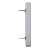 Imagem de Cen.pl. f. 2 gng modular jack w. label fld  dust slide ss. Sys.Des.