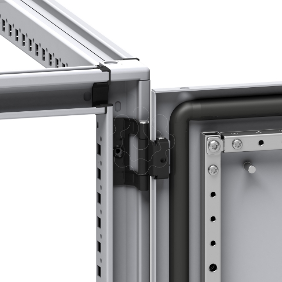 Imagem de Spacial SF/SM 180° hinges - RAL 9005 - 60 kg max. load