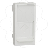 Imagem de Nova Unica -Tecla central RJ45 1 mod. - Branco