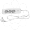 Imagem de Unica extend - Schuko trailing lead - 3 gangs - white