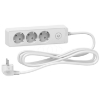 Imagem de Unica extend - Schuko trailing lead - 3 gangs - white