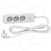 Imagem de Unica extend - Schuko trailing lead - 3 gangs - white