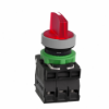 Imagem de Selector  luminosous  vermelho  3 posicoes fijas 24v ca / cc 1