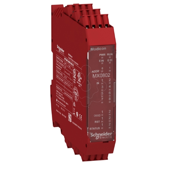 Imagem de Modulo de expansao de 8 entradas 2 saidas com terminal de mola