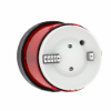 Imagem de Harmony XVB Illuminated unit for modular tower lights plastic red O70 steady light diffuser 24 V AC/DC