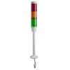 Imagem de Harmony XVM Modular tower lights aluminium support tube with fixing plate red/orange/green O45 steady super bright LED 24 V AC/DC