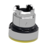 Imagem de Cabeca do pulsador iluminada yelllow o22 retorno de mola para led integral