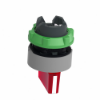 Imagem de Cabeca do selector de luz vermelha 3 posicoes centro de retorno