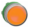 Imagem de Cabeca led  botao   luminosous  laranja  cor cim