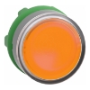 Imagem de Cabeca led  botao   luminosous  laranja  cor cim