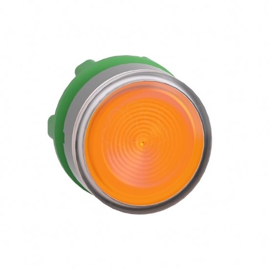 Imagem de Cabeca led  botao   luminosous  laranja lent.est.col