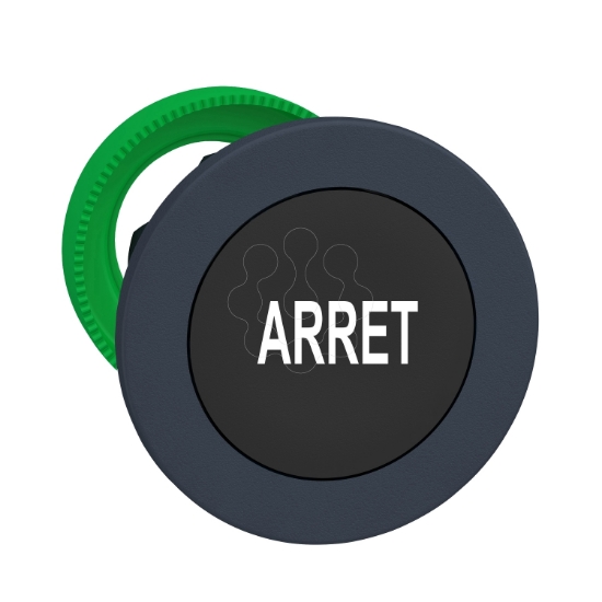 Imagem de Marcacao cabeca com preto  botao flush  "a