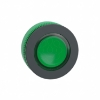 Imagem de Head for illuminated push button Harmony XB5 XB4 flush mounted green flush caps pushbutton legend insertion